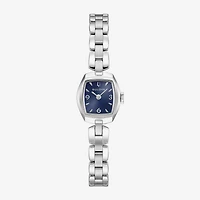 Bulova Goddess Of Time Womens Silver Tone Stainless Steel Bracelet Watch 96l361