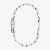 Bulova Goddess Of Time Womens Silver Tone Stainless Steel Bracelet Watch 96l361