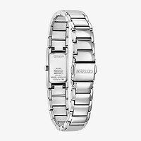 Citizen Axiom Womens Silver Tone Stainless Steel Bracelet Watch Eg7051-51a