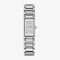 Citizen Axiom Womens Silver Tone Stainless Steel Bracelet Watch Eg7051-51a