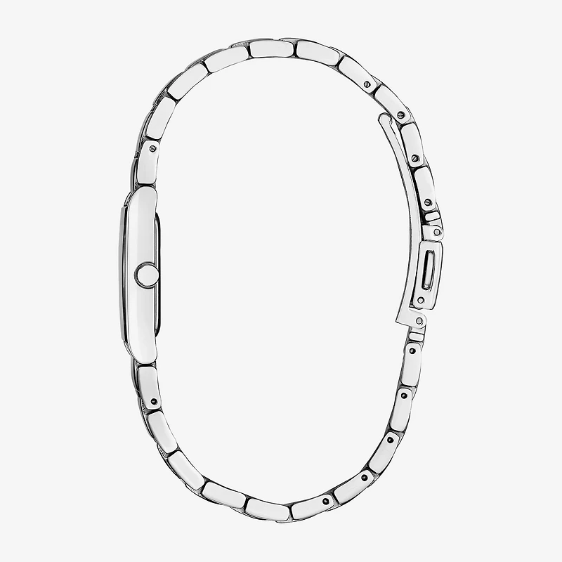 Citizen Axiom Womens Silver Tone Stainless Steel Bracelet Watch Eg7051-51a