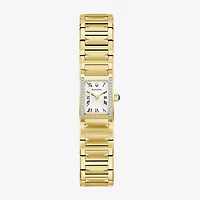Bulova Harmony Lp Womens Gold Tone Stainless Steel Bracelet Watch 98r301
