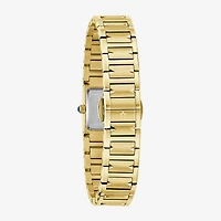 Bulova Harmony Lp Womens Gold Tone Stainless Steel Bracelet Watch 98r301
