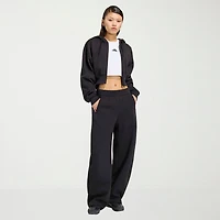 adidas Womens Mid Rise Regular Fit Fleece Sweatpant