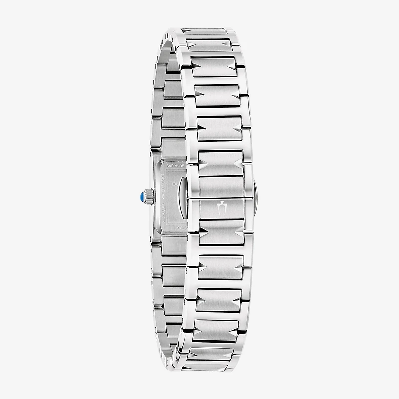 Bulova Harmony Lp Womens Silver Tone Stainless Steel Bracelet Watch 96l360