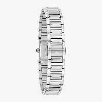 Bulova Harmony Lp Womens Silver Tone Stainless Steel Bracelet Watch 96l360