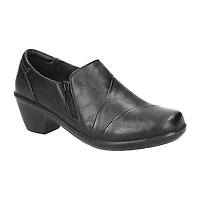 Easy Street Rey Womens Round Closed Toe Clogs