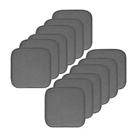 Sweet Home Collection™ Charlotte Jacquard Memory Foam No Slip Back 16" x Chair Pad Cushion