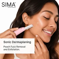 Spa Sciences Sima Sonic Facial Exfoliation And Hair Removal System