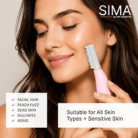 Spa Sciences Sima Sonic Facial Exfoliation And Hair Removal System