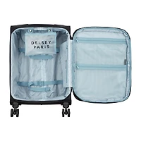 Delsey Paris Sky Max 3.0 Carry-On Softside Expandable Spinner Luggage