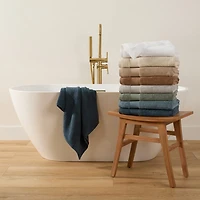 Casual Comfort Essential 6-Piece 100% Cotton Ultra Soft Bath Towel Sets
