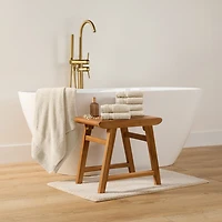 Casual Comfort Essential 6-Piece 100% Cotton Ultra Soft Washcloth Towel Set