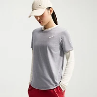 Nike Womens Crew Neck Short Sleeve Active T-Shirt