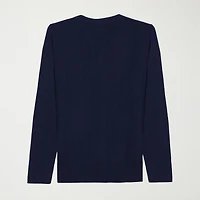 IZOD Womens Jewel Neck Long Sleeve Button Juniors Cardigan
