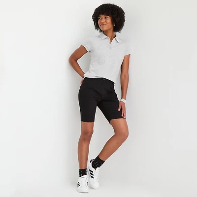 IZOD Womens Juniors Bermuda Short