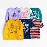 Thereabouts Little & Big Kid Boys Crew Neck Short Sleeve T-Shirt