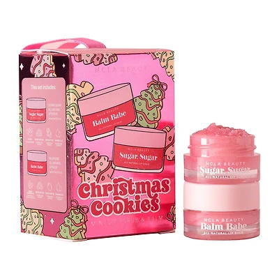 NCLA Beauty Christmas Cookies Mini Lip Scrubs And Balm Ornament