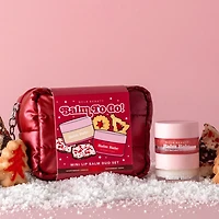 NCLA Beauty Mini Shortbread Cookie And Peppermint Bark Lip Balms To Go
