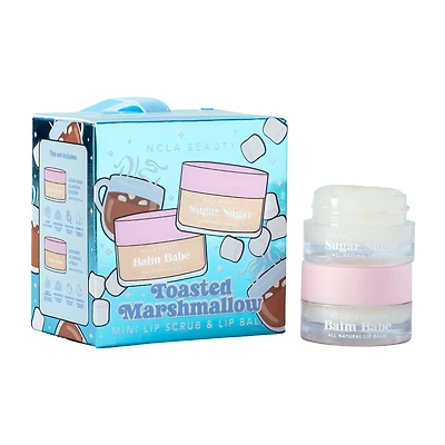NCLA Beauty Toasted Marshmallow Mini Lip Scrub And Balm Ornament