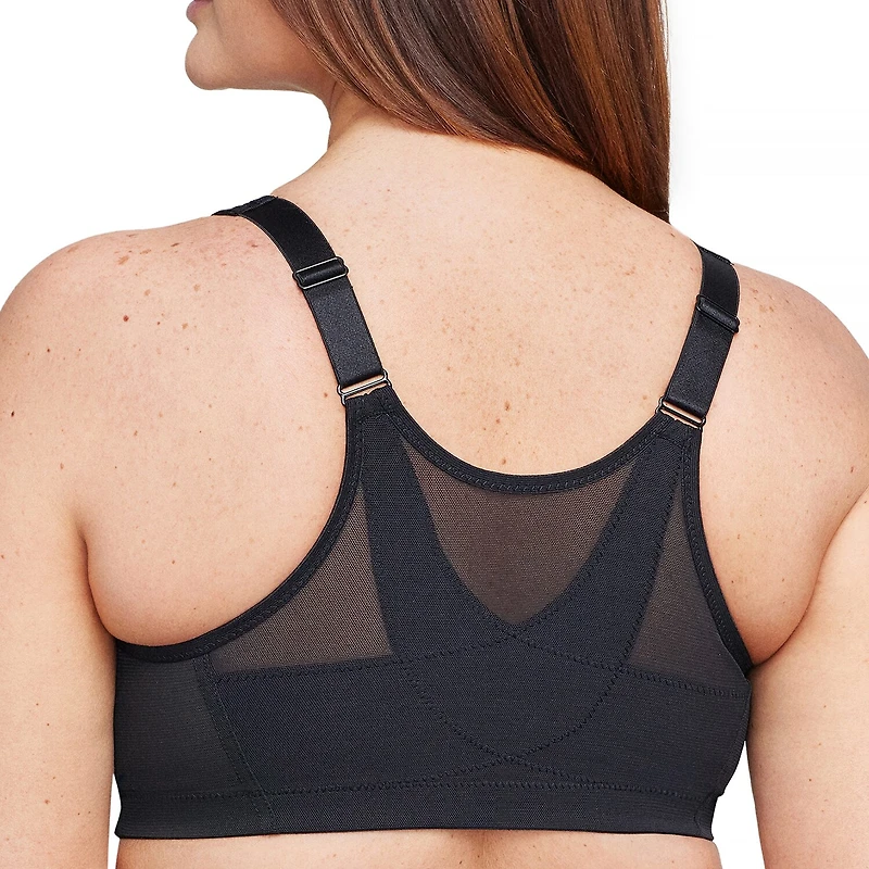 Glamorise Magic Lift® Posture Back Support Full Coverage Unlined Wireless Bra 1265