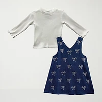 Blueberi Boulevard Toddler Girls 2-pc. Dress Set