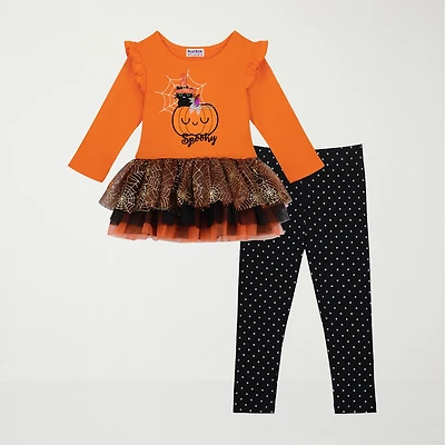 Blueberi Boulevard Halloween Toddler Girls 2-pc. Legging Set