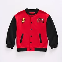 Disney Collection Boys Cars Fleece Bomber Jacket