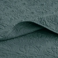 Madison Park Mansfield Antimicrobial Treated Reversible Quilt Set