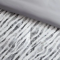 Madison Park Essentials Harlow Abstract Stripe Print With Sheet Set Comforter