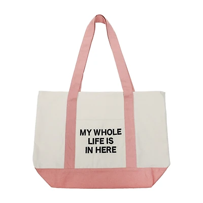 Large Canvas Tote Bag