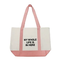 Large Canvas Tote Bag