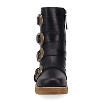 Dingo Womens Topanga Block Heel Cowboy Boots