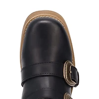 Dingo Womens Topanga Block Heel Cowboy Boots