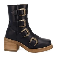 Dingo Womens Topanga Block Heel Cowboy Boots