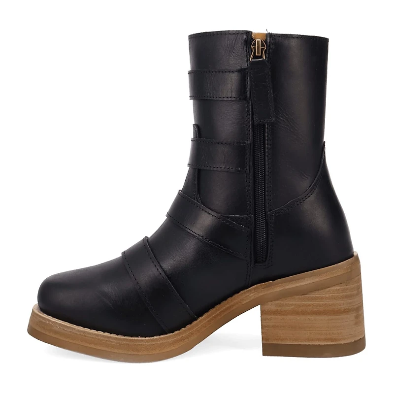 Dingo Womens Topanga Block Heel Cowboy Boots