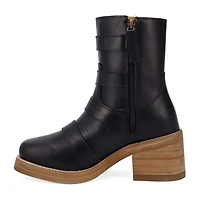 Dingo Womens Topanga Block Heel Cowboy Boots
