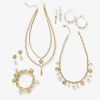 Liz Claiborne Womens Hypoallergenic Drop Earrings