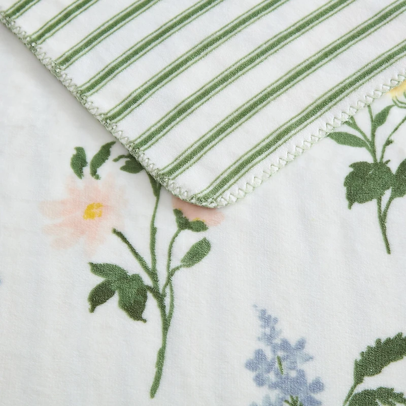 Martha Stewart Josephine Floral Washable Throw