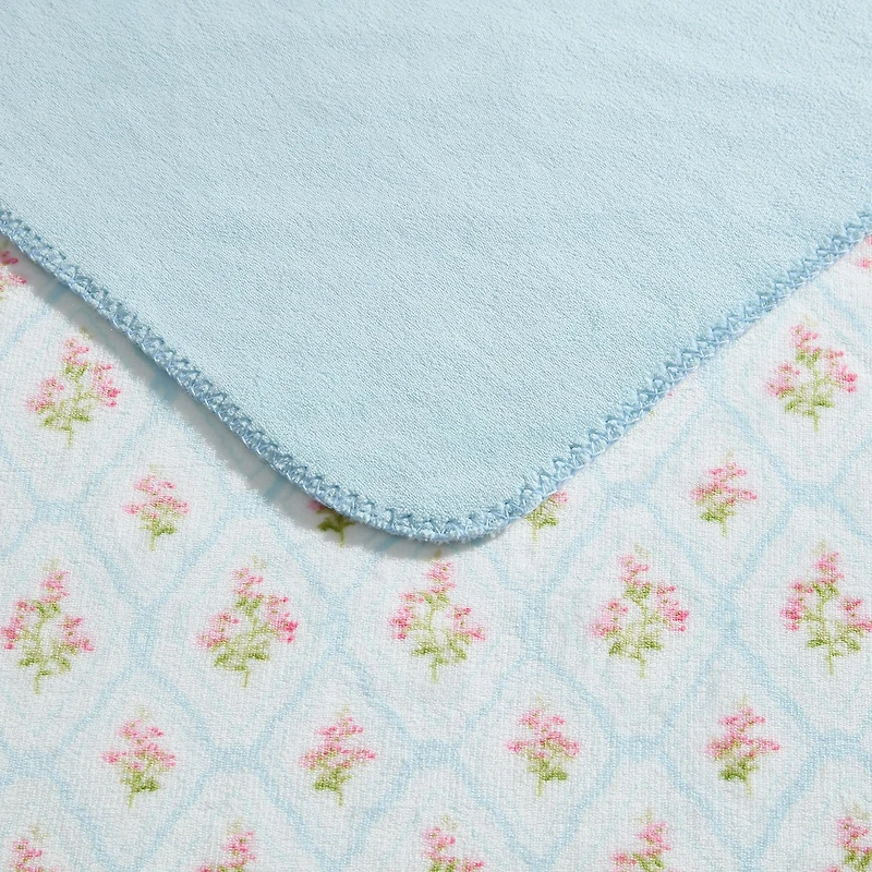 Laura Ashley Pinford Trellis Washable Throw