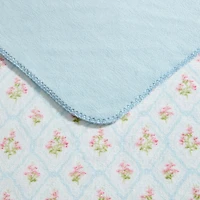 Laura Ashley Pinford Trellis Washable Throw