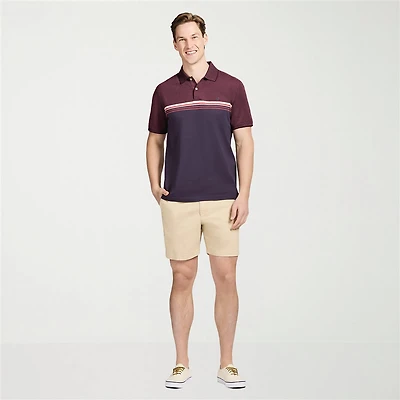 IZOD Advantage Performance Mens Classic Fit Short Sleeve Polo Shirt