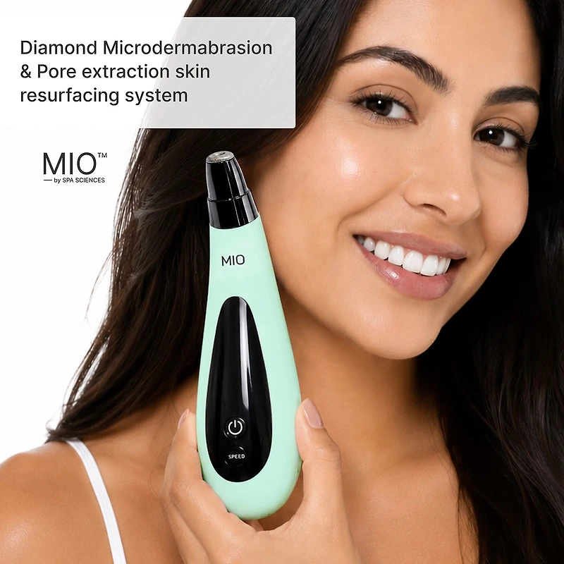 Spa Sciences Mio Microdermabrasion And Pore Extraction Skin Resurfacing System