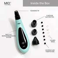 Spa Sciences Mio Microdermabrasion And Pore Extraction Skin Resurfacing System