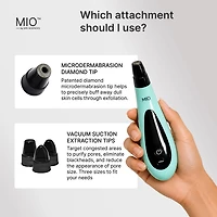 Spa Sciences Mio Microdermabrasion And Pore Extraction Skin Resurfacing System