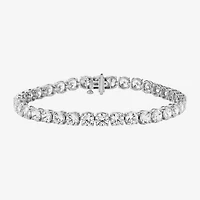 F / Si2) Womens Ct. T.W. Lab Grown White Diamond 10K Gold Inch Tennis Bracelet
