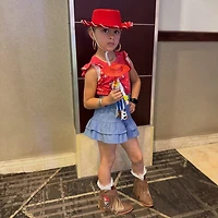Ground Up Little & Big Kid Girls Toy Story Jessie Flat Heel Cowboy Boots
