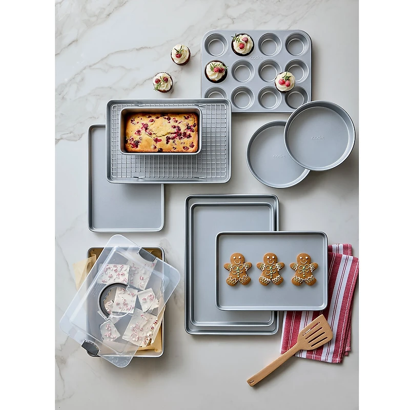Cooks Carbon Steel Non-Stick 7-pc. Bakeware Set