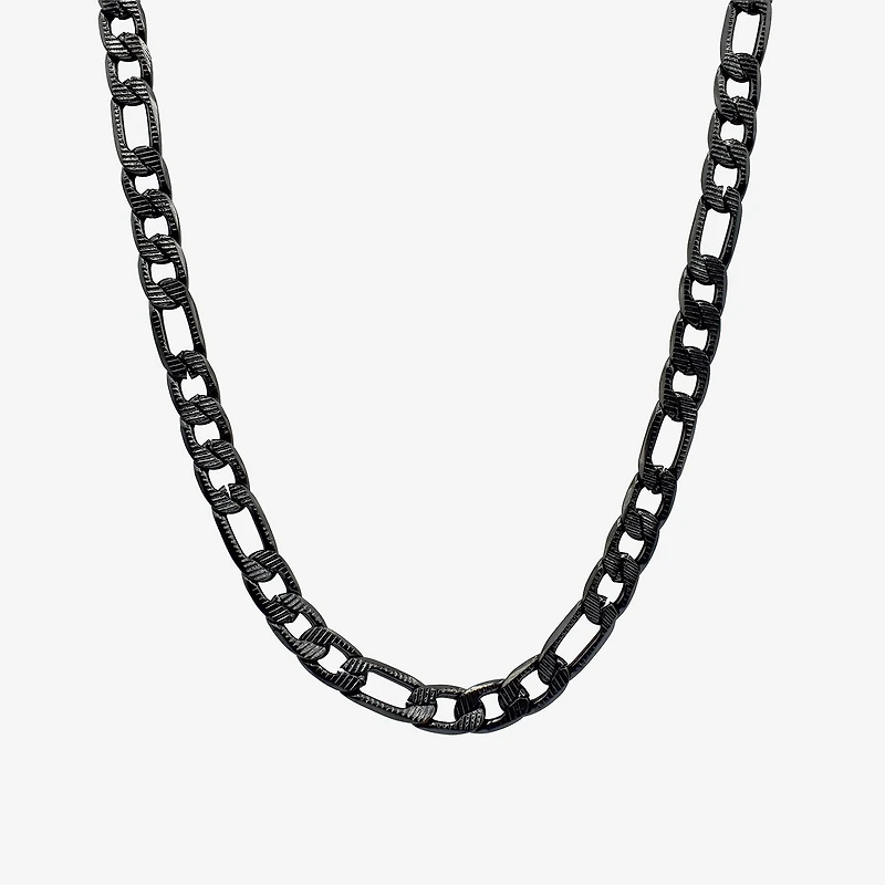 Mens Stainless Steel 24 Inch Link Chain Necklace