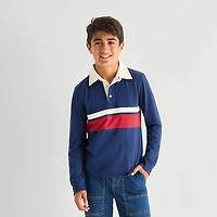 Thereabouts Little & Big Kid Boys Bodysuit Closure Easy-on + Easy-off Adaptive Long Sleeve